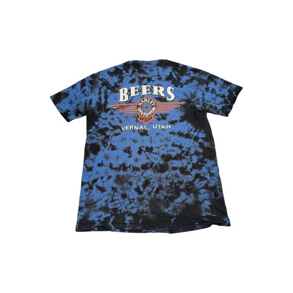 Vintage 1992 Harley Davidson Motorcycle Iron Stallion Single Stitch Tee Shirt XL - Picture 2 of 9